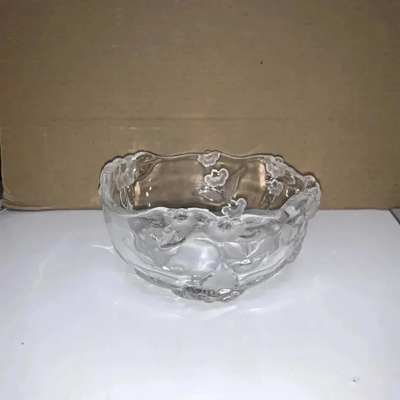 Vintage Mikasa Walther Glass west Germany Crystal 3 inch serving bowl - Picture 2 of 8